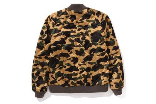 A Bathing Ape Japanese Crane Embroidery Souvenir Jacket 1k72-140-004 - Picture 7 of 9