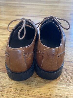Cole Haan Men\'s 9M Brown Leather Wingtip Casual Dress Shoes-C12489 Cole Haan Collen Wingtip II British Tan Brown Mens Sz 12  main image 3