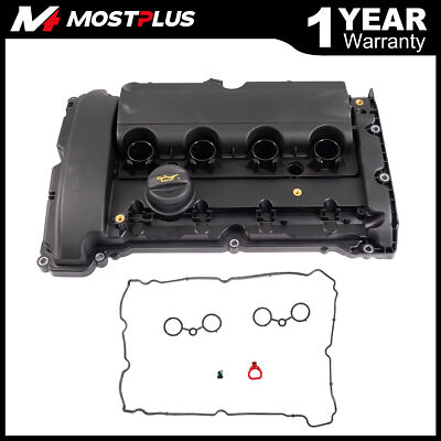 Engine Valve Cover w/ Gasket Set for 2007-2012 Mini Cooper S 1.6L Turbo JCW