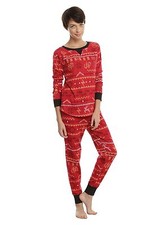 Harry Potter Pajamas Sleep Set Sleepwear Pants Top Thermal two piece LARGE NWT