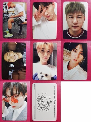 Super Junior Latest Album Play Black Suit Ver Postcard Photocard Shindong Ebay