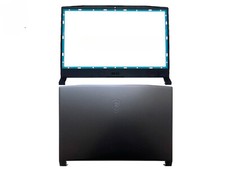 New Top LCD Back Cover Front Bezel For MSI Katana GF66 11UE 11UG MS-1581 Black
