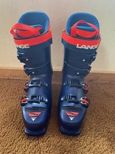 Lange RS 110 LV flex Legend Blue Mens 27.5 Dual Core Racing Ski Boots LBL1110