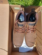 skechers brown heston regano mens air-cooled classic fit