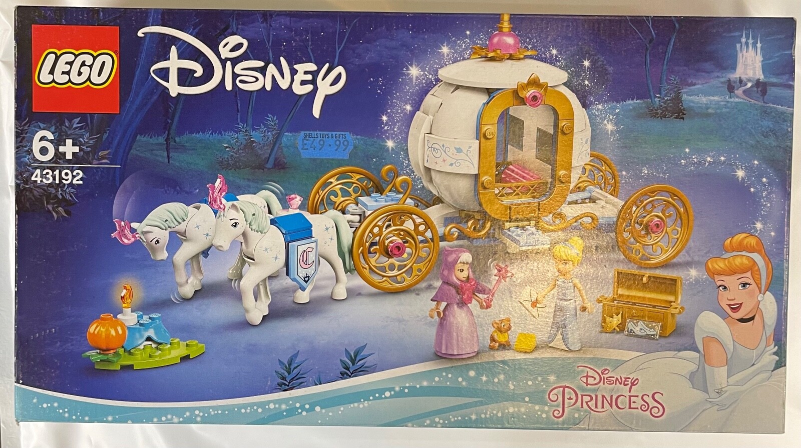 LEGO Disney Princess Cinderella's Royal Carriage 43192 RETIRED New & Sealed