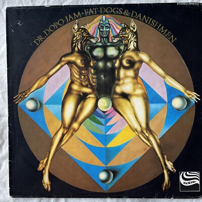 Dr. DOPO JAM Fat Dogs & Danishmen LP ZEBRA German Orig PROG Jazz ROCK Fusion