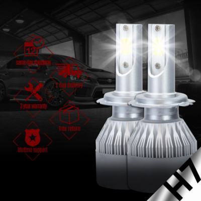 XENTEC LED HID Headlight Conversion kit H7 6000K for BMW 335i 2007-2015