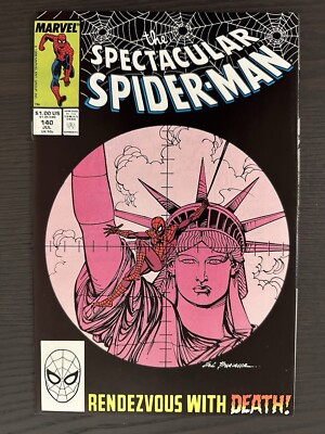 The Spectacular Spider-Man #140 (Marvel Comics July 1988) Unread NM