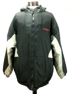 Timberland WEATHERGEAR XL 黒 ナイロンジャケット Timberland Men's Weather Gear Full Zip Nylon Shell Lined