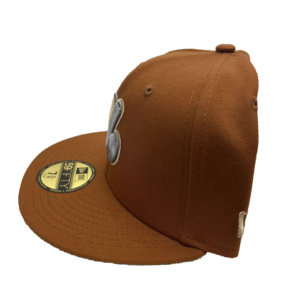 Montreal Expos Hat New Era Silver Fox Rust Olympic Stadium Patch