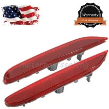 Driver & Passenger Side Rear Bumper Reflector Set For INFINITI Q50 Q70 2014-2017