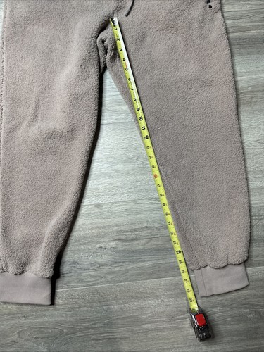 GREYSON Deep Pile Fleece Jogger Tapered Drawstring Mauve/Pink Womens Large - Picture 9 of 13