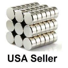 25 50 100 10x5mm 3/8 x 3/16 inch N52 Strong Disc Rare Earth Neodymium Magnet