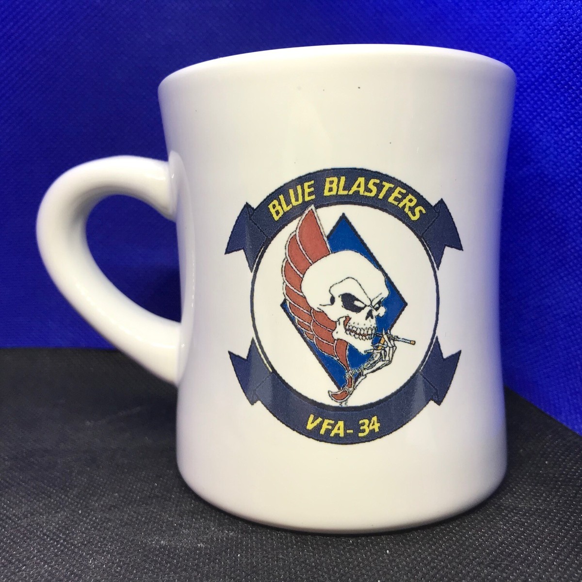 US Navy, Strike Fighter Squadron 34 (VFA-34) BLUE BLASTERS Victory Mug |  eBay