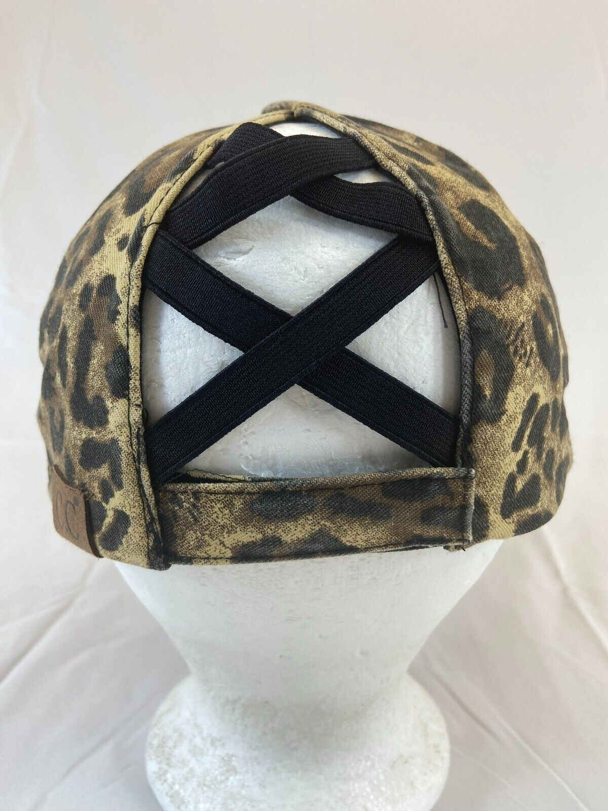 Womens Leopard Print Baseball Cap Strapback Hat P… - image 3