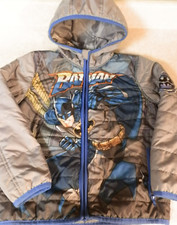 Batman Youth Kids Jacket Coat Sz 6 Dark Knight DC Comics Zip Up Hooded  Pockets