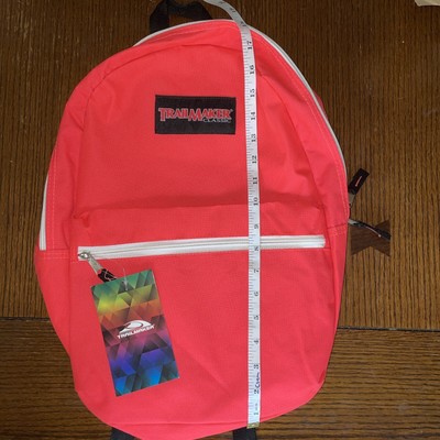 Trailmaker Classic Backpack Pink Children's Back To School Bag Great Bag! 17 in.