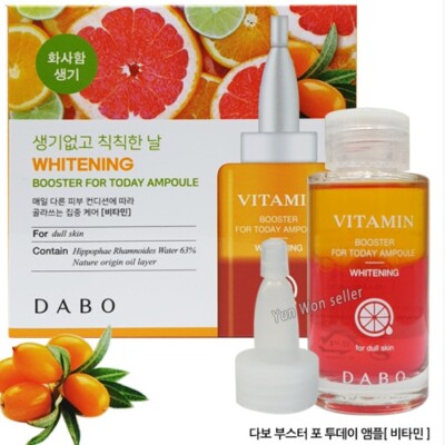 DABO Booster for Today Vitamin Ampoule 35ml Whitening for Dull Skin Care NEW