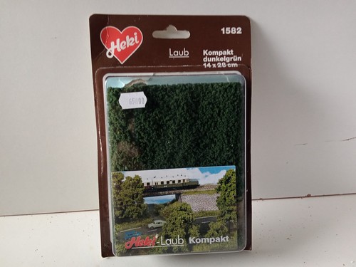 HEKI HO #1582  PLAQUE 14X28 cms  VERDURE DÉCORS  DIORAMA JAMAIS OUVERT | Zustand: Occasion