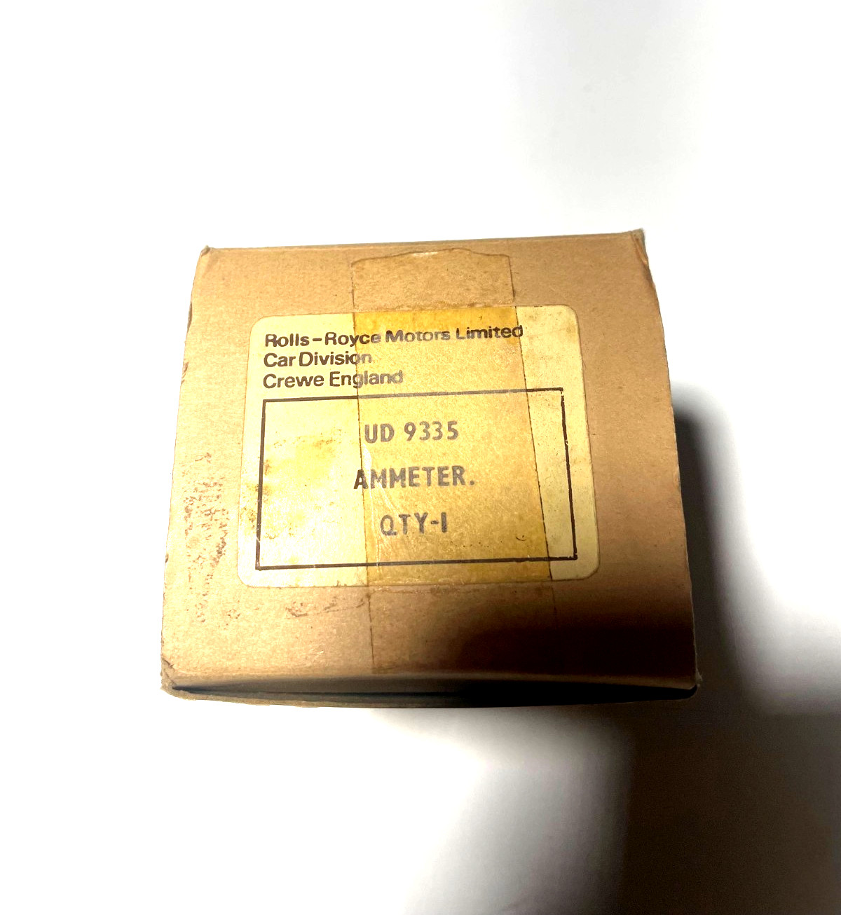 NOS Original Rolls-Royce SC II, III, Bentley S-2,3  Up-Rated Ammeter  NLA