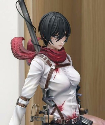 Figurine - MINIX - L'Attaque des Titans - Mikasa Ackerman - PVC 12cm - Noir - Jeux