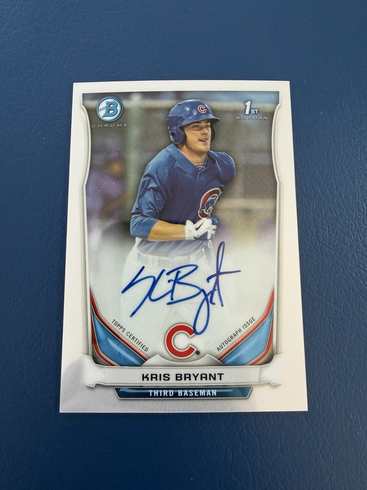 2014 Bowman - Prospect Autographs Chrome Kris Bryant #BCAP-KB (AU, RC)