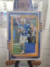 2025 Panini Donruss - Donruss Threads Ladd McConkey #DTH-LMY (MEM)