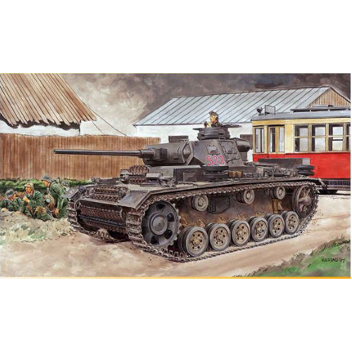Pz.Kpfw.Iii Ausf.J Smart Kit 1:35 Dragon Kit Mezzi Militari -D- Neues Modell-image