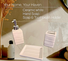 3Pcs Ceramic Bathroom Set