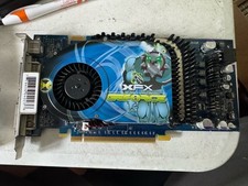 XFS GeForce 6800GT 256MB PCI E DDR3 DUAL DVI TV Video Video Card, working