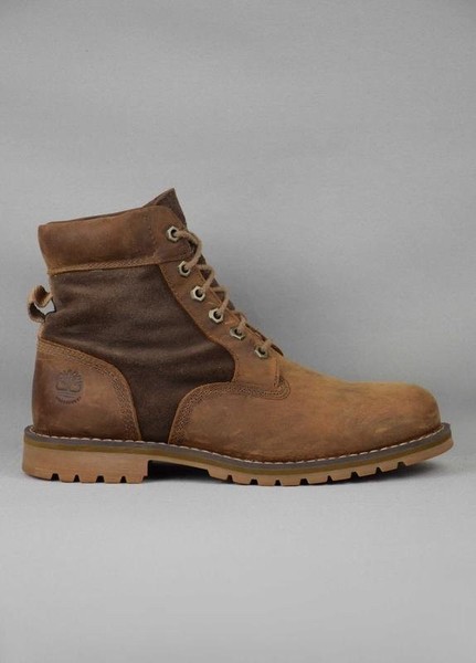 Men Timberland Boots Brown Leather 41
