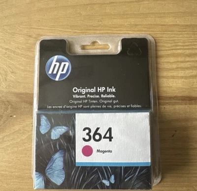 Cartouche Original Origine HP 364 CB319EE Encre Magenta Blister Genuine Rouge - Photo 1/2