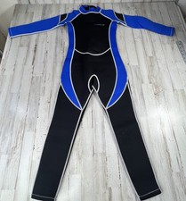 HiSea Scuba Donkey Youth Size 10 Blue Black Full Size Wetsuit