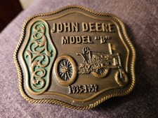 John Deere Model "B", 1935-1952 Commemorative Belt Buckle