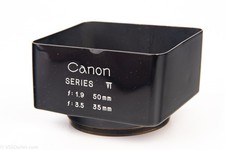 Canon Series VI Metal Lens Hood for 50mm f/1.9 or 35mm f/3.5 Lens Vintage V21