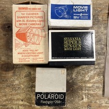 Vintage HARWOOD XR6 MOVIE  VIDEO LIGHT lot