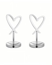 2 Pcs Table Number Holders 4 Inch Place Card Holders Picture Holder for Weddi...