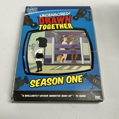 Uncensored! Drawn Together Season One DVD Comedy Central 2005 2 Disc Box Set