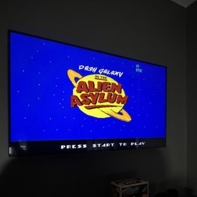 Nintendo NES - Dash Galaxy in the Alien Asylum - Tested / Works 