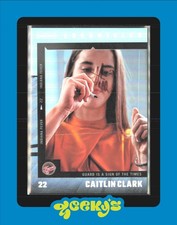 2025 Panini Caitlin Clark Chronicled No # 51 Silver Foil