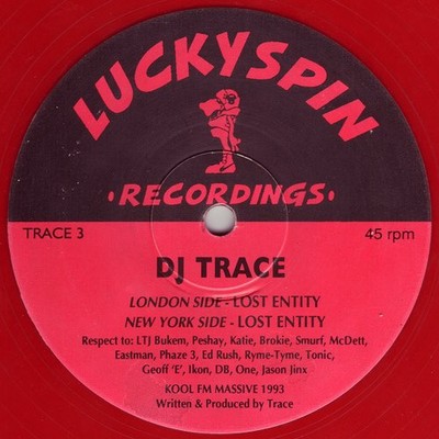 DJ Trace - Lost Entity (12'', Red)