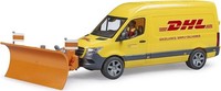 Gadget -D- Bruder: 2671 - Mb Sprinter Dhl Con Personaggio Bruder