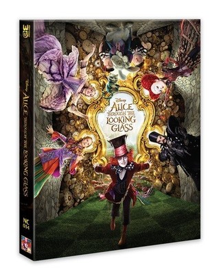 ALICE THROUGH THE LOOKING GLASS - LENTICULAR SLIP - NOVAMEDIA - BLU-RAY 3D
