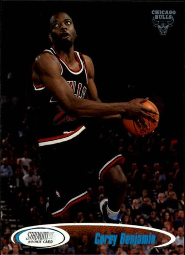 1998 Stadium Club Corey Benjamin #219 card