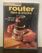 Cutting-Edge Router Tips Tricks Popular Woodworking - Paperback - GOOD