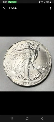 2024 American Silver Eagle BU.