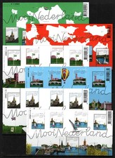 NETHERLANDS - 2005 MOOI NEDERLAND / BEAUTIFUL NETHERLANDS - SET OF 11 SHEETS MNH