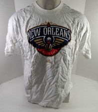 New Orleans Pelicans Team Issued White Training Shirt 2XL DP61763