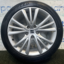 2023 SEAT LEON TSI EVO DYNAMIC MK4 17'' ALLOY WHEEL & TYRE 7.5J ET46 225/45/ZR17