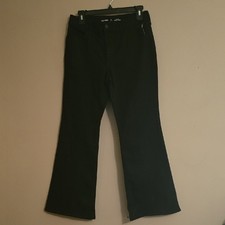 New Old Navy Women's Size 8 Petite Black Flare High Rise WOW Jeans